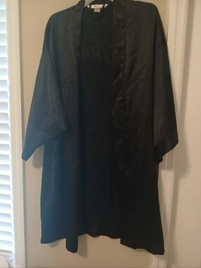 Victoria Secrets Pre-owned Clean  Black Kimono-Style Jacket